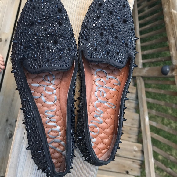 Sam Edelman beaded black flats - Picture 5 of 5